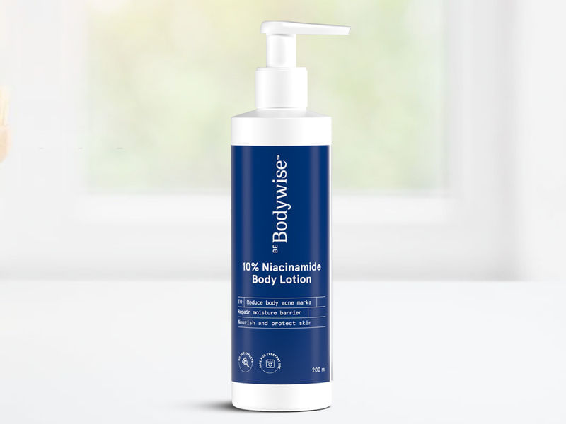 Buy 10 Niacinamide Body Lotion for Body Acne Marks Be Bodywise